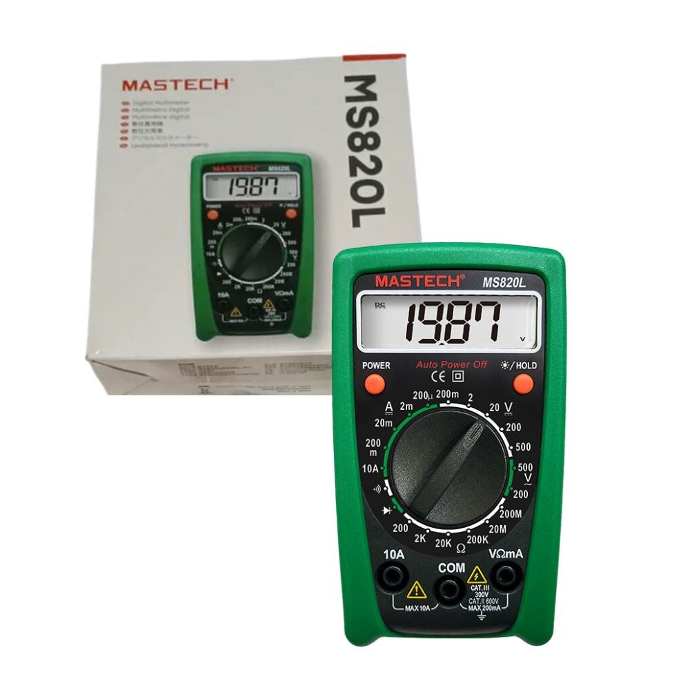 Mastech MS820L Digital Pocket Multimeter