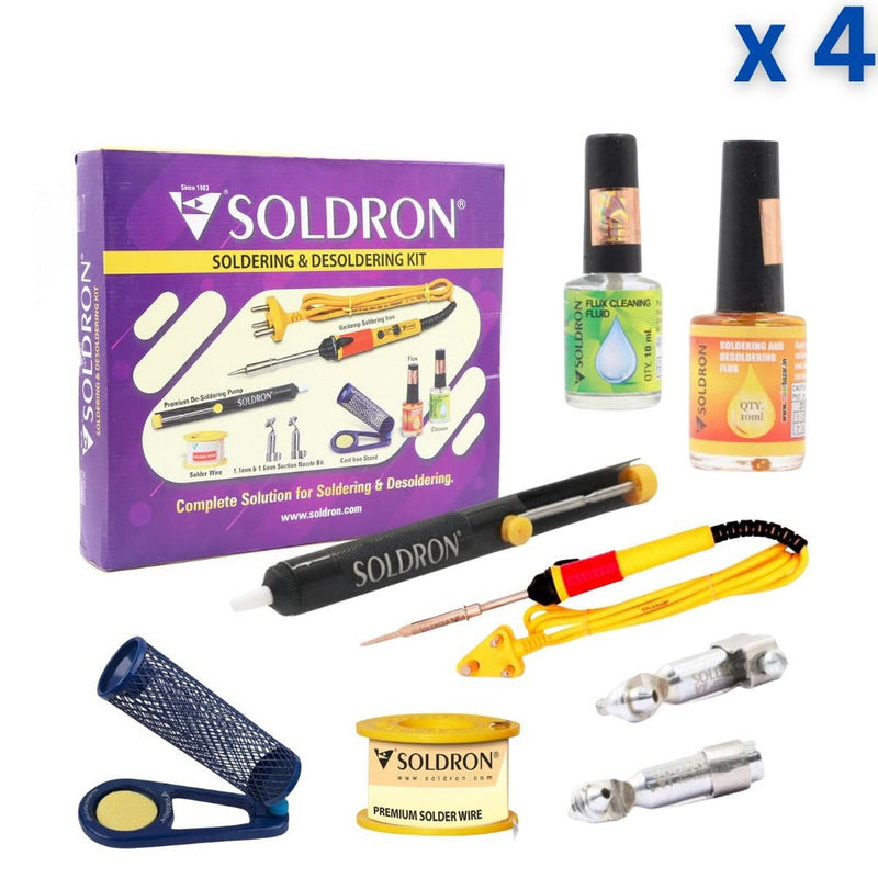 SOLDRON Soldering and Desoldering Kit