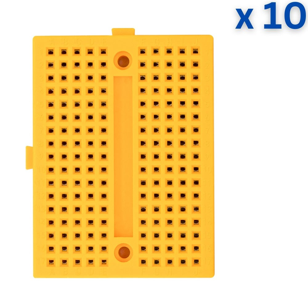 170 Points Mini Breadboard SYB-170 Yellow