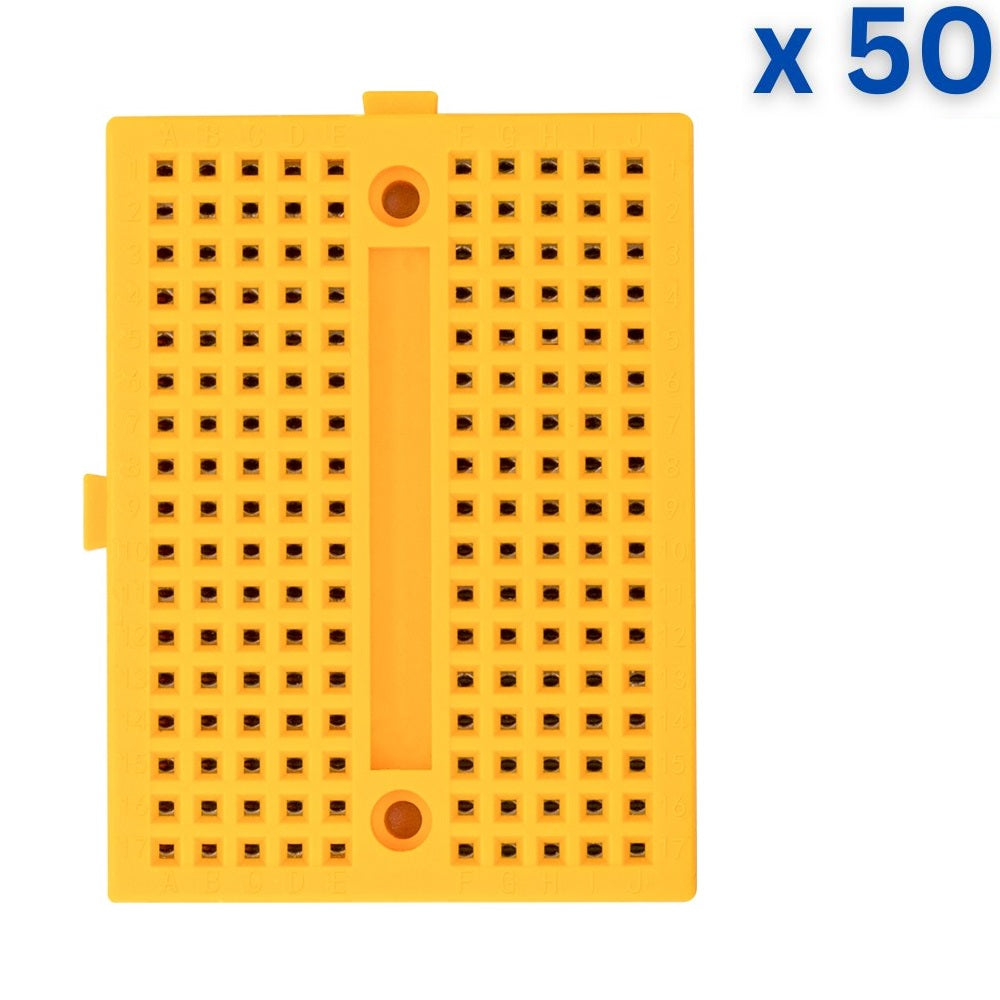 170 Points Mini Breadboard SYB-170 Yellow