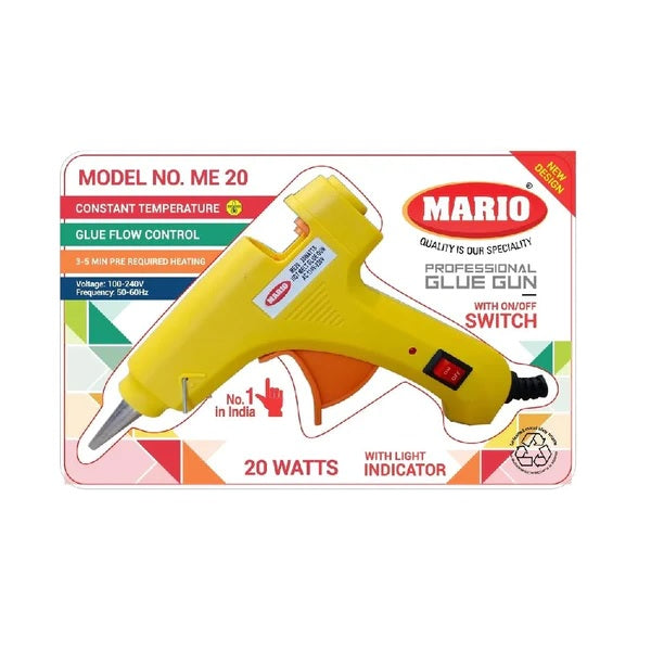 MARIO - ME 20, 20 Watt Hot Melt Glue Gun