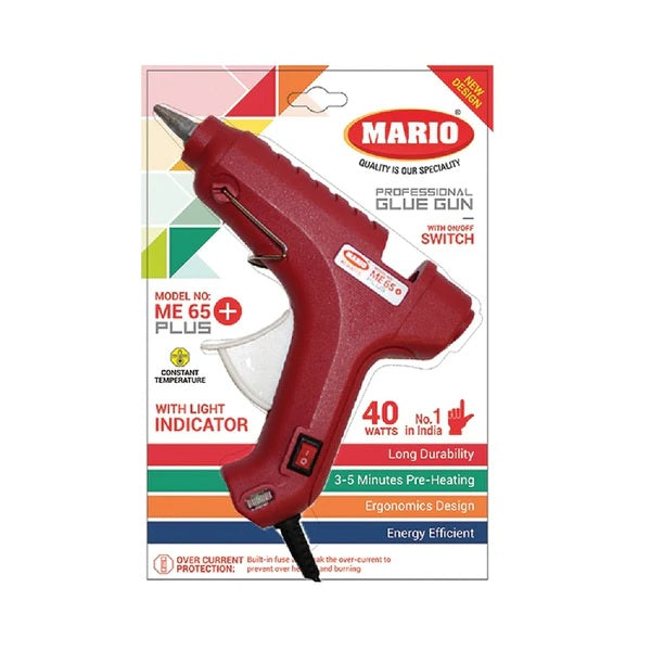 Mario - ME 65+ Plus, 40 watt Hot Melt Professional Glue Gun