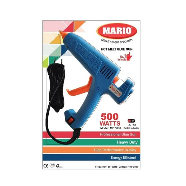 MARIO - ME 5000, 500 Watt Hot Melt Glue Gun