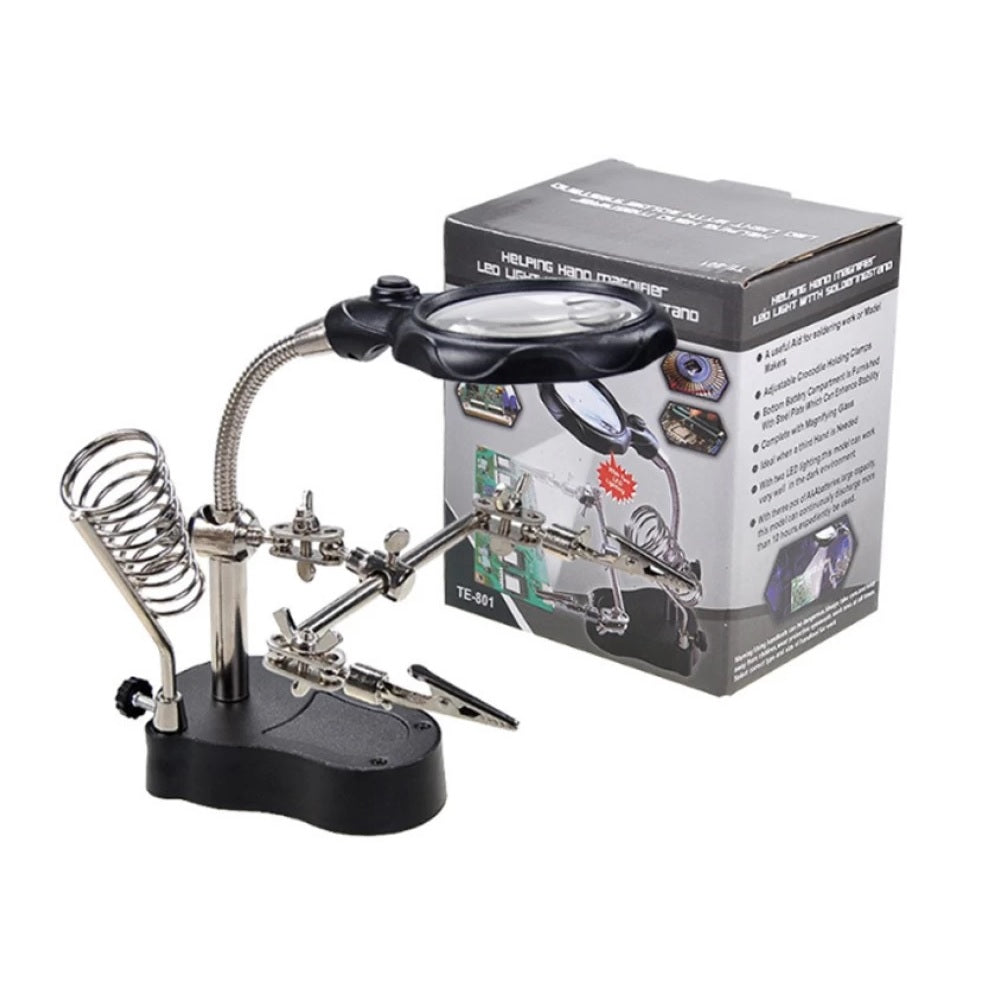 TE-801 Magnifier Light With Stand