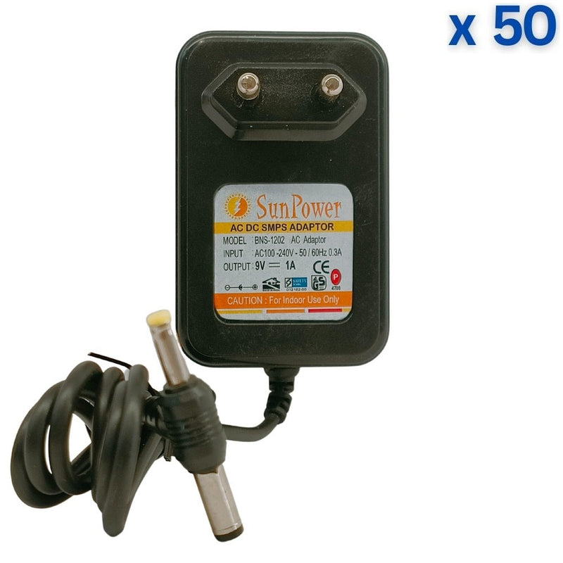 9V/1A Sun Power Power Supply Adapter