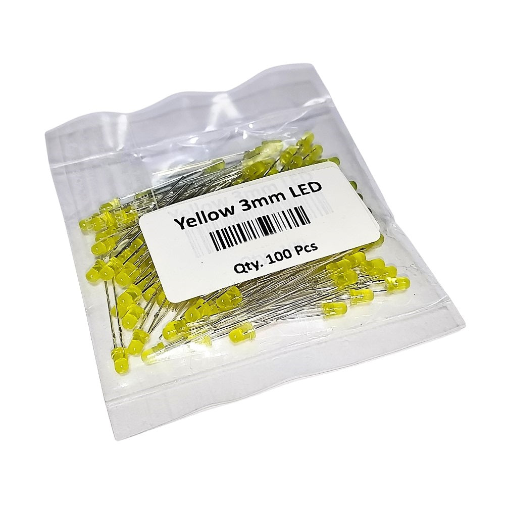 3mm Yellow Led