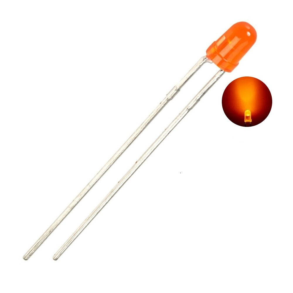 3mm Orange Led