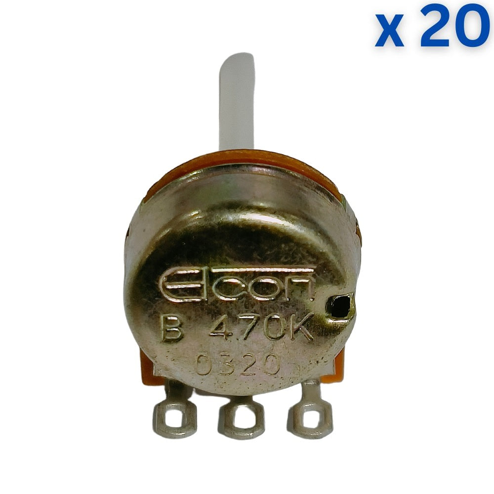 Potenziometro Lineare RADIOHM 470KA – Cursore, Vecchio Stock Mai Usato, NOS - Foto 2