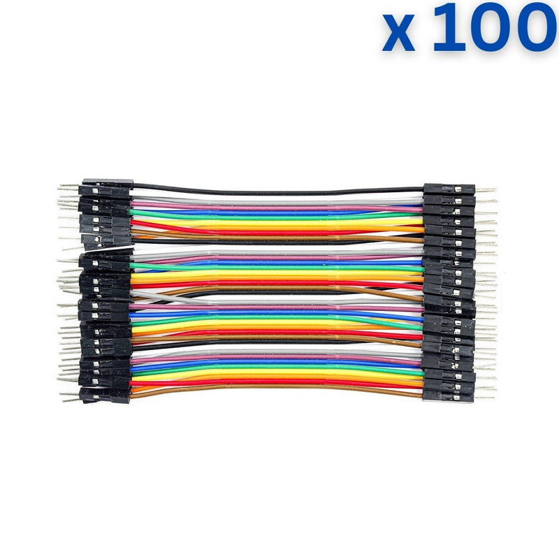40 Pin 10cm 2.54mm Male to Male Breadboard Dupont Jumper Wire