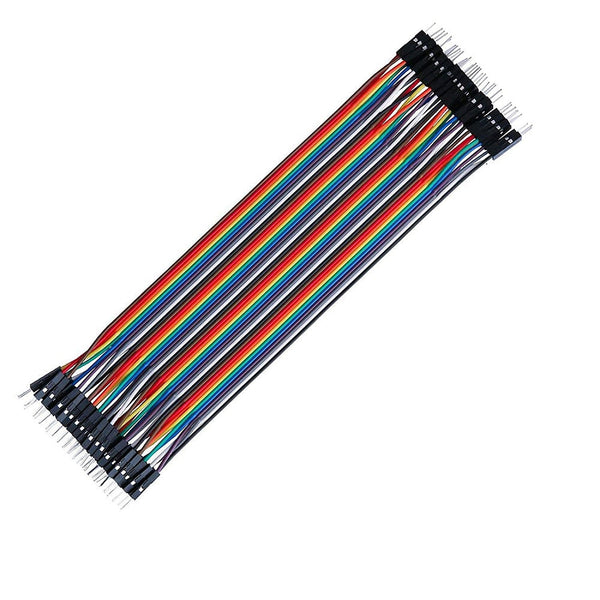 40 Pin 20cm 2.54mm Male to Male Breadboard Dupont Jumper Wire