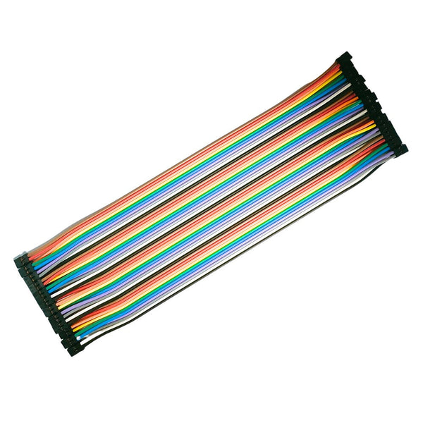 40 Pin 20cm 2 Way Female to Female Breadboard Dupont Jumper Wire