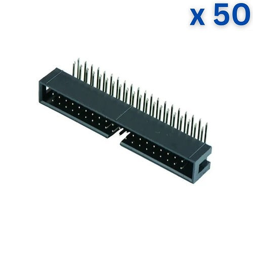 40 Pin Right Angle Box Header