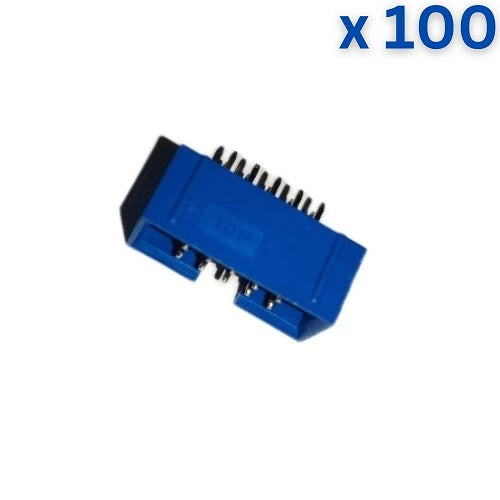 10 Pin Blue Box Header