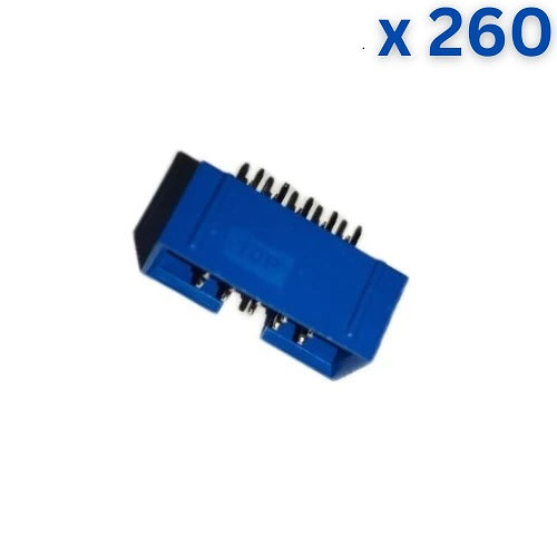 10 Pin Blue Box Header