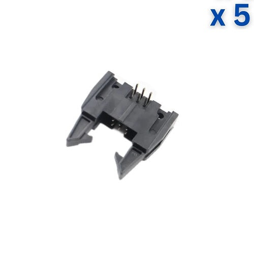 6 Pin Right Angle FRC Male Lockable