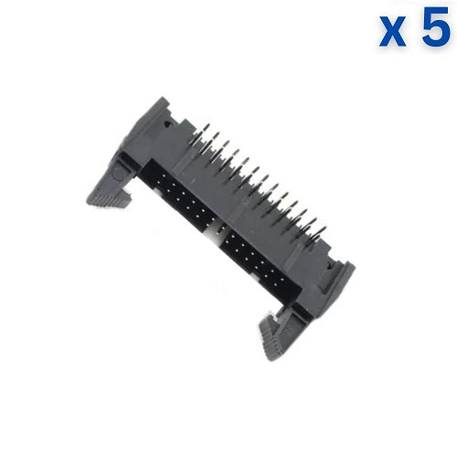 26 Pin Right Angle FRC Male Lockable