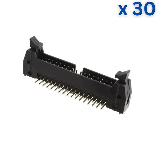 34 Pin Right Angle FRC Male Lockable