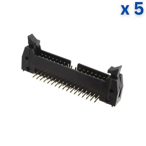 34 Pin Right Angle FRC Male Lockable