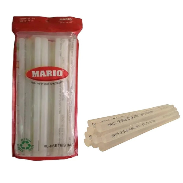 Mario Transparent Crystal Clear Glue Stick