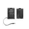 6 x 1.5V AA Battery Case Connector with Cover + DC Pin