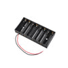 8 x 1.5V AA Flat Battery Case Connector