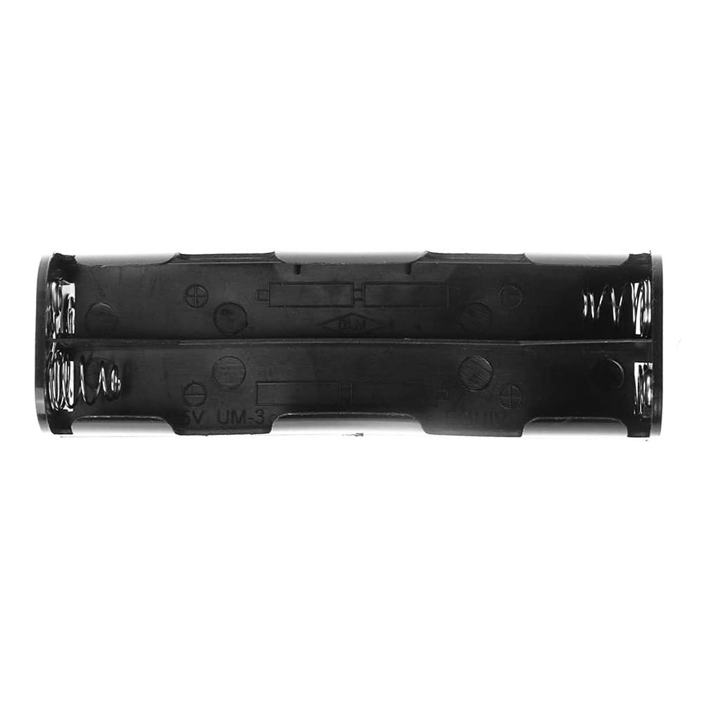 8 x 1.5V AA Battery Strip Case Connector - Long Front-Back