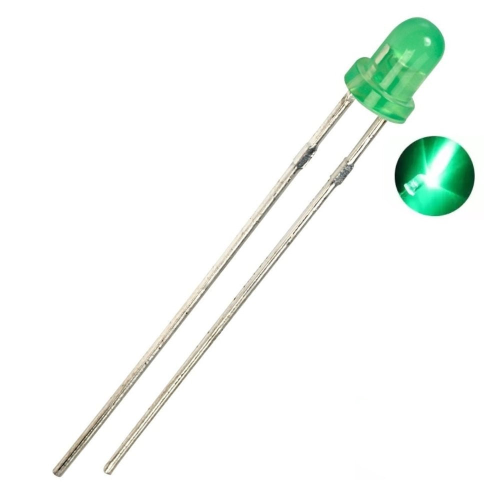 3mm Green Led