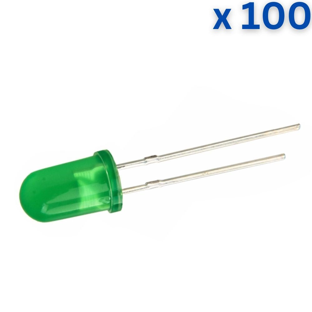 Single Led Green 5mm Green LED