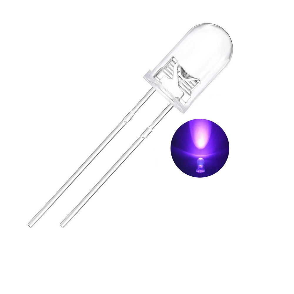Violet Bio Led 5mm Ultra Violet LED