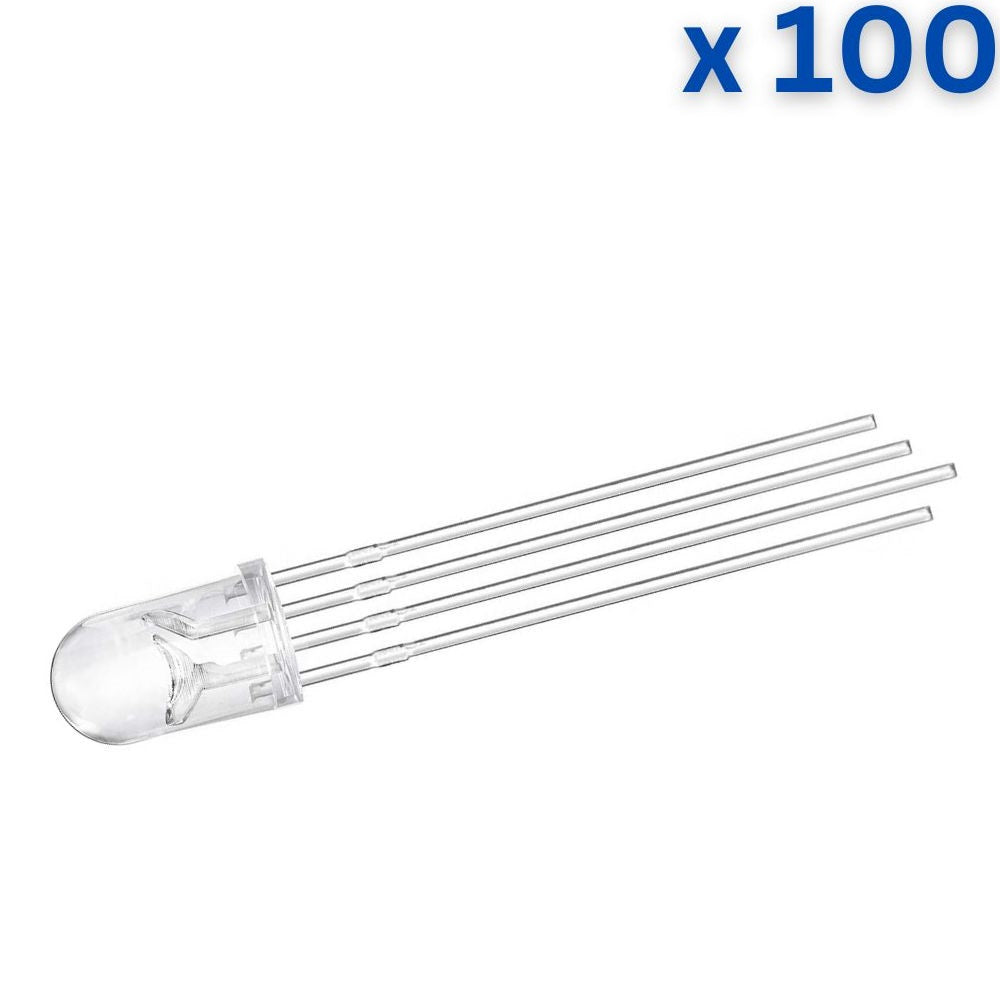 5mm RGB Common Anode Milky LED