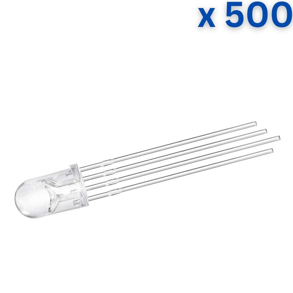 5mm RGB Common Anode Clear LED