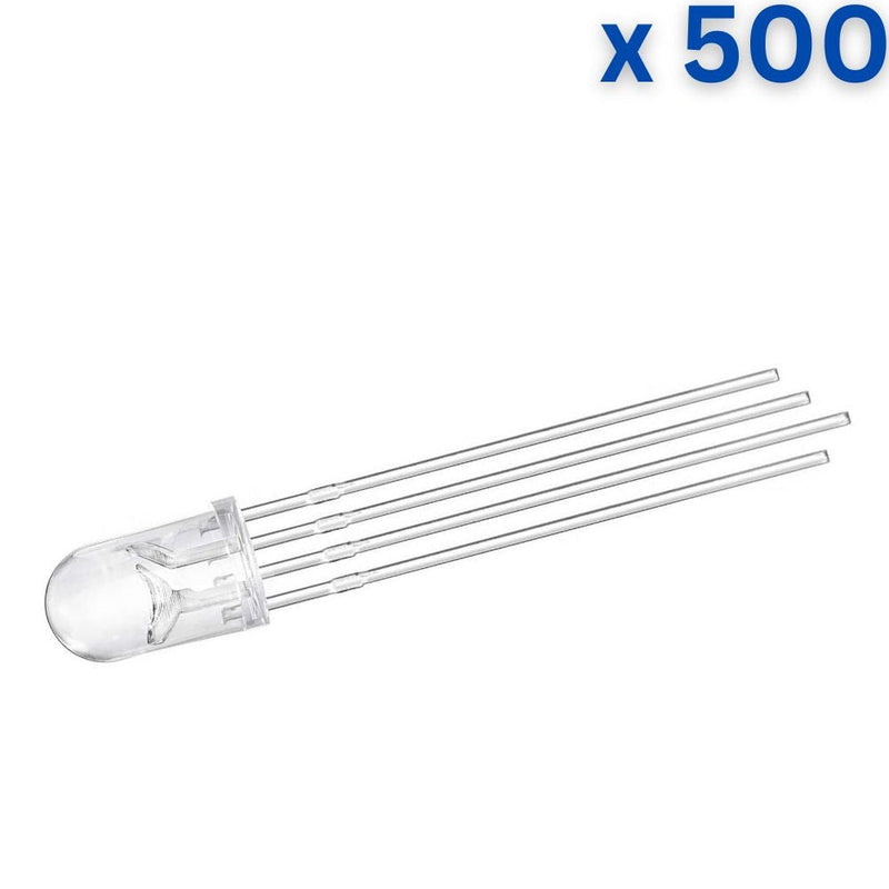 5mm RGB Common Anode Clear LED