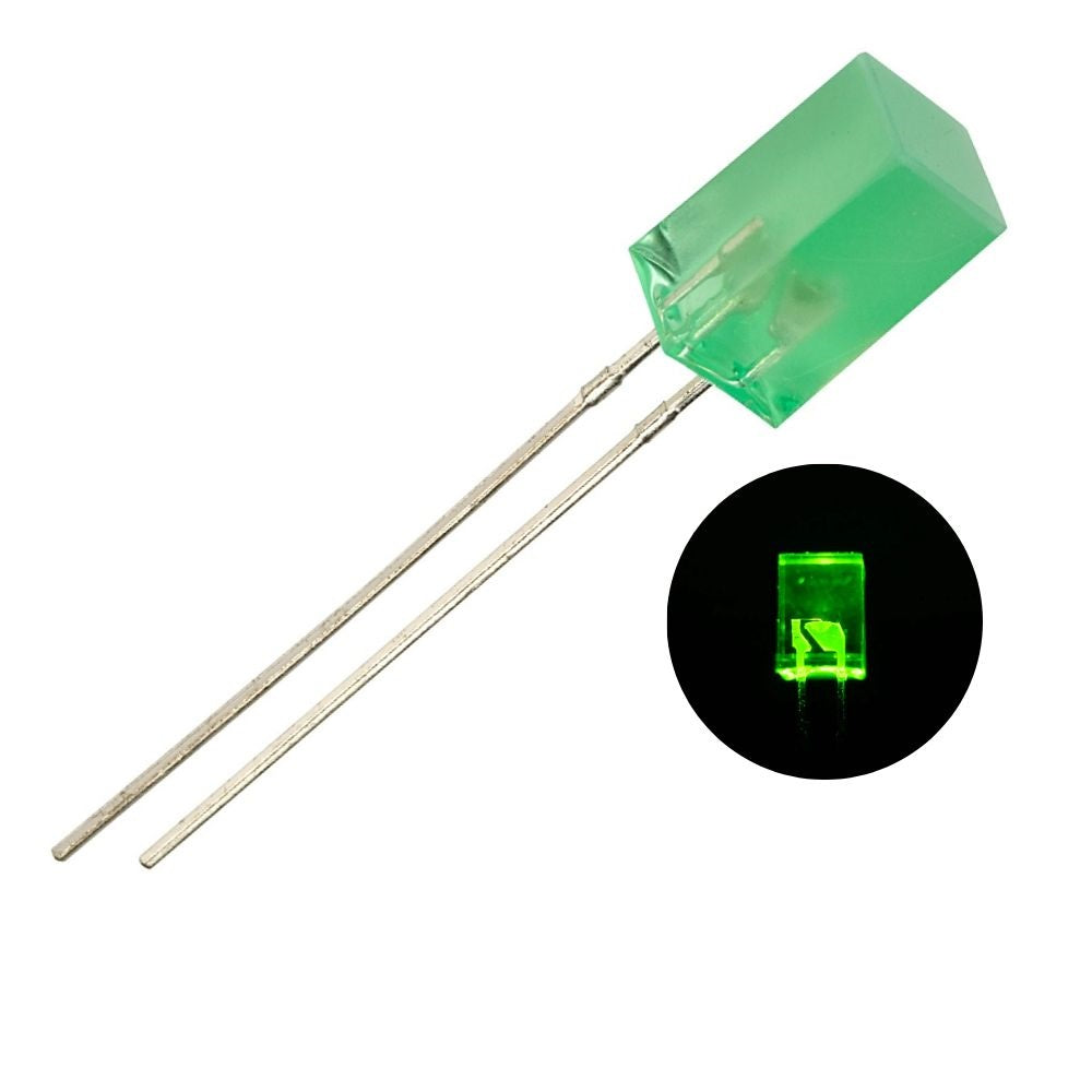 5x5mm Green LED