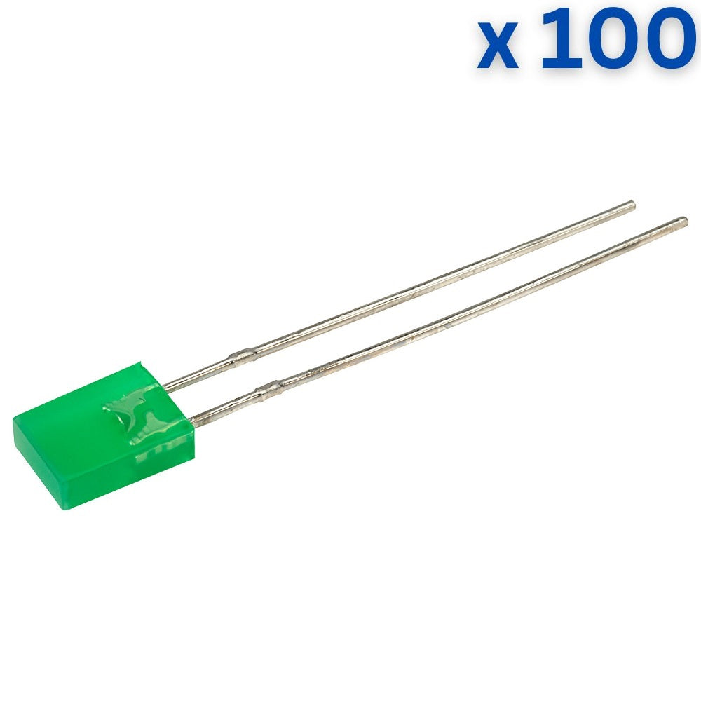 5x2 Green LED