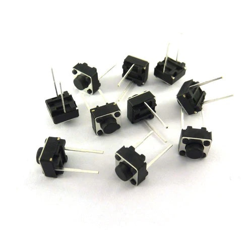 6xa Push Button Switch Tactile Push Button Switch 6x6x5 - 2 Pin