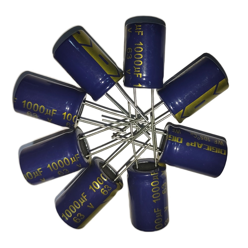 1000uF 63V Electrolytic Capacitor - Digicap