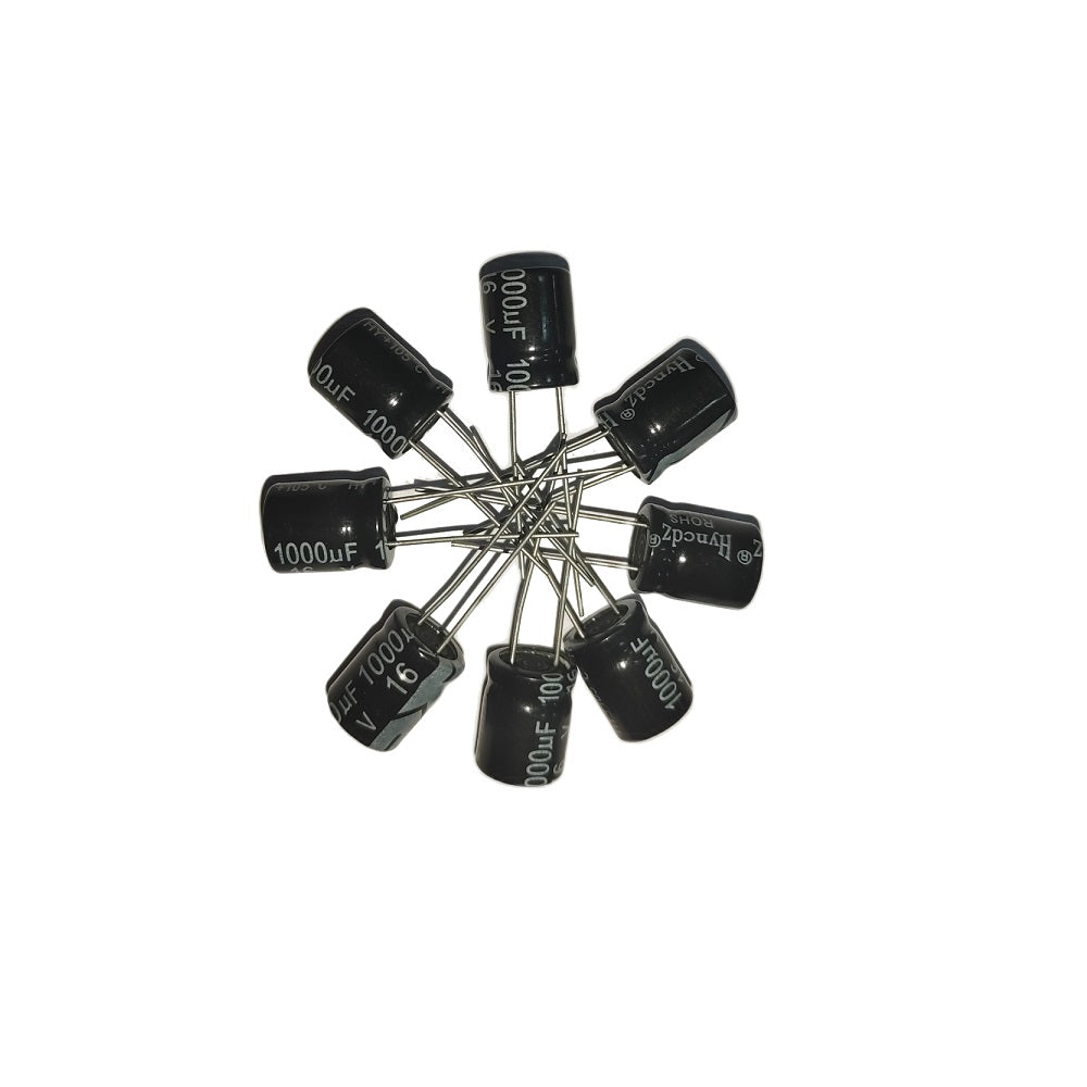 1000uF 16V Electrolytic Capacitor - Hyncdz