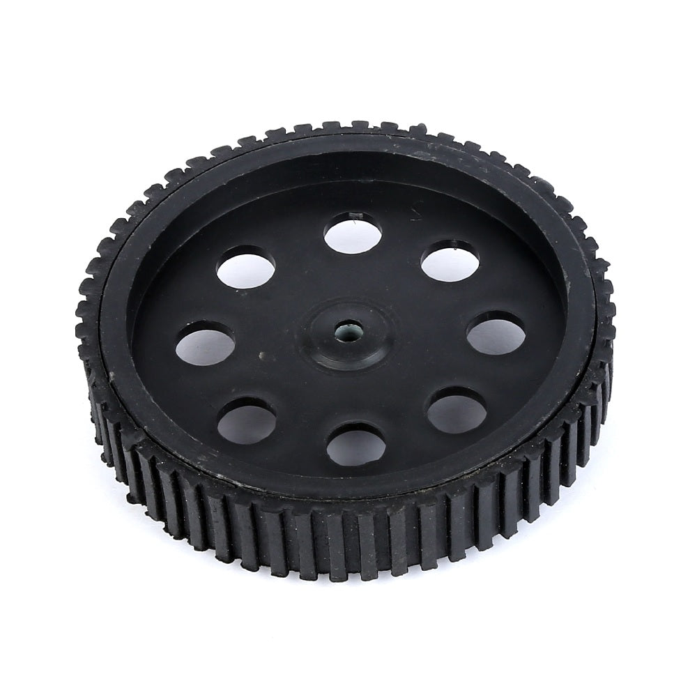 100x20mm Black Wheel - 6mm