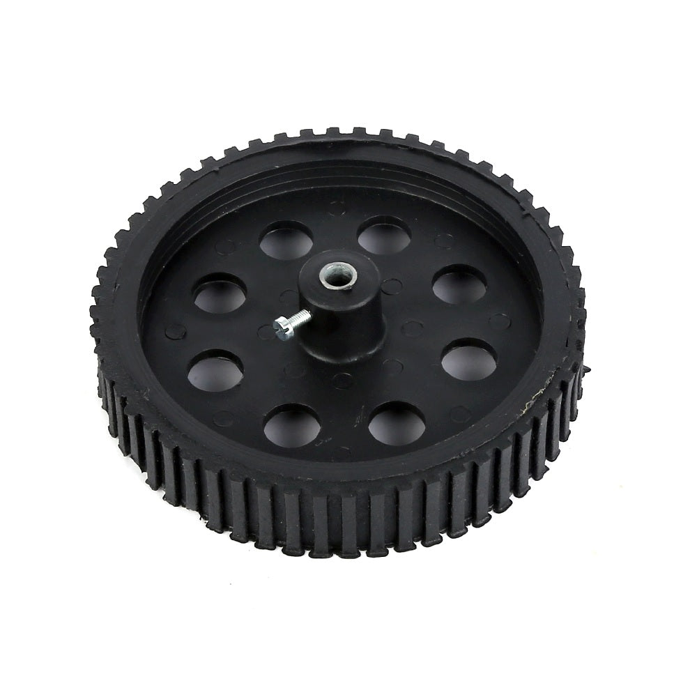 100x20mm Black Wheel - 6mm