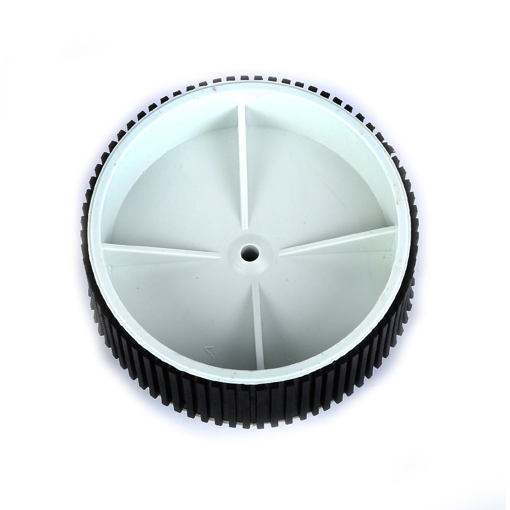 100x40mm White Wheel - 6mm