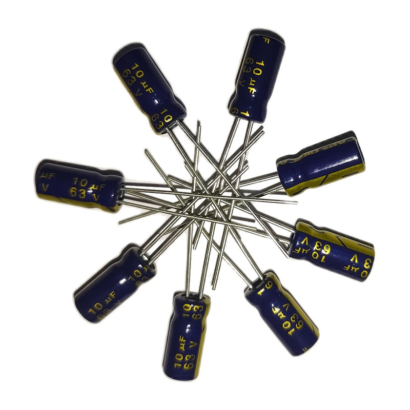 20x Condensatori Elettrolitici Samwha 2.2uF 63V A Bassa Dispersione (Low Leakage) - Radiali - Foto 4