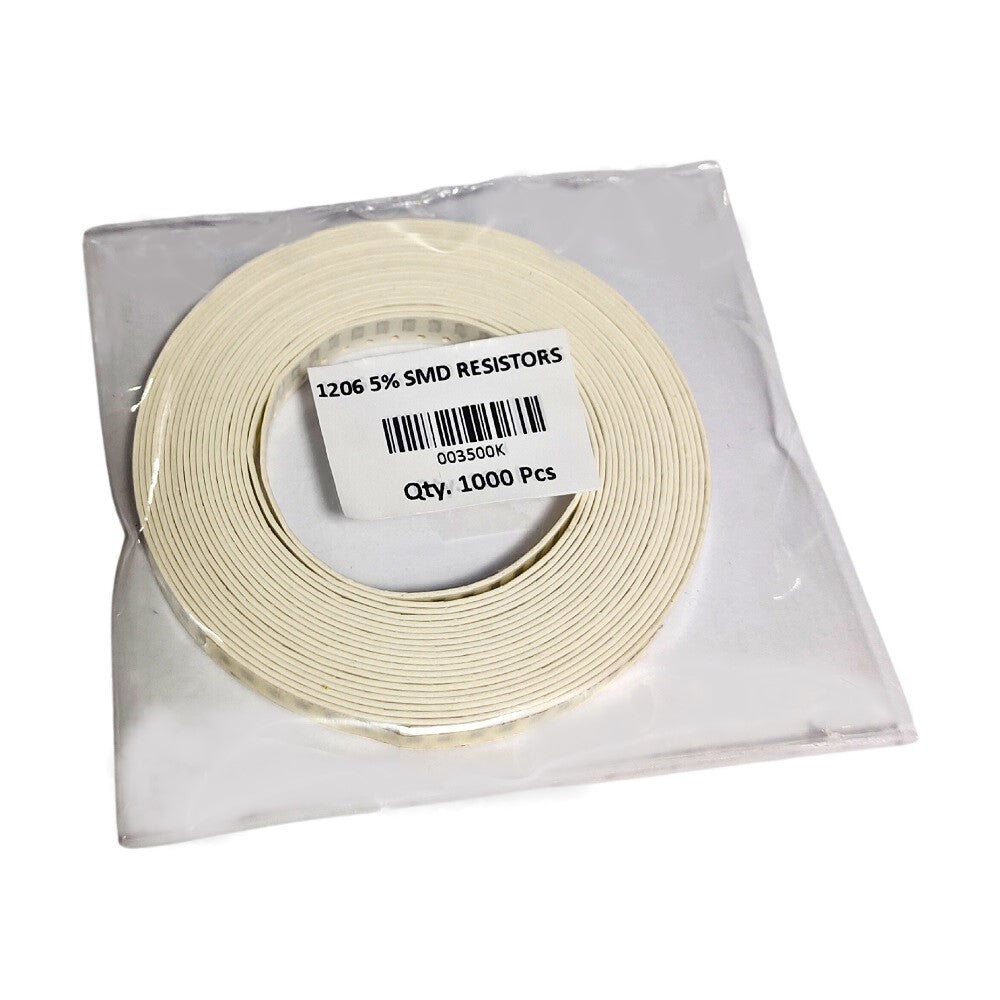 91 Ohm (910) Resistor - 1206 5% SMD Package
