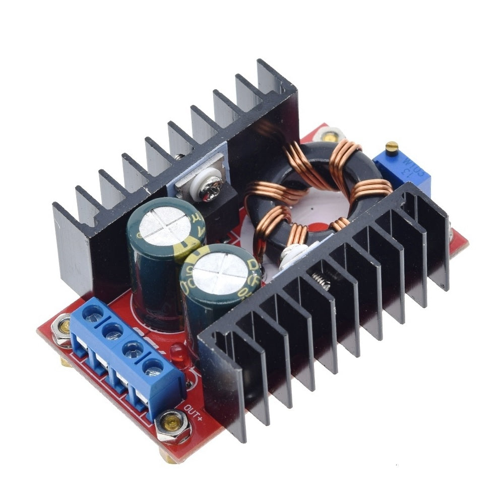 150W DC-DC Boost Converter 10-32V to 12-35V 6A Step-Up Adjustable Power Supply