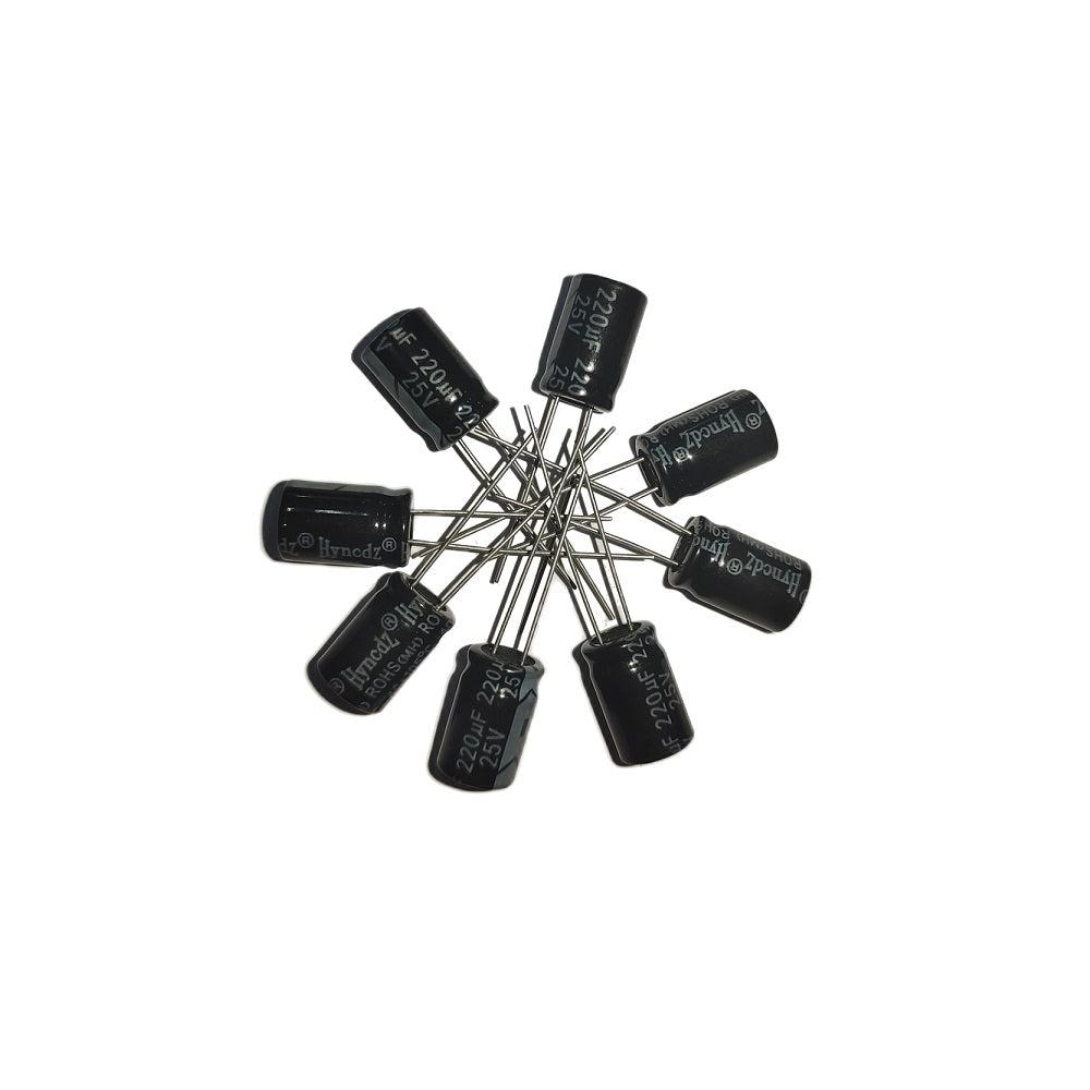 New 20pcs 16x25mm Electrolytic Capacitor 2200uf25v Chemi-Con KME 25v 2200uf - Foto 9