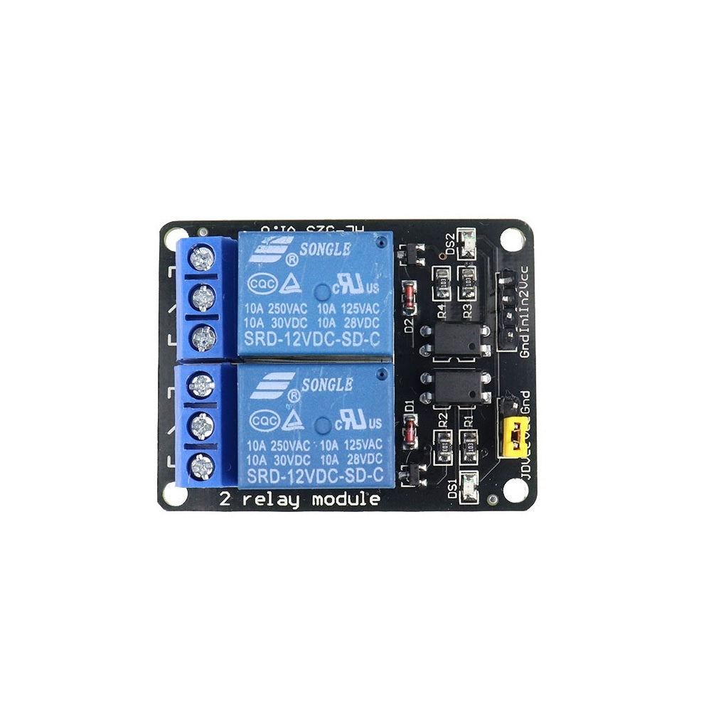 2 Channel 12V Relay Module with Optocoupler