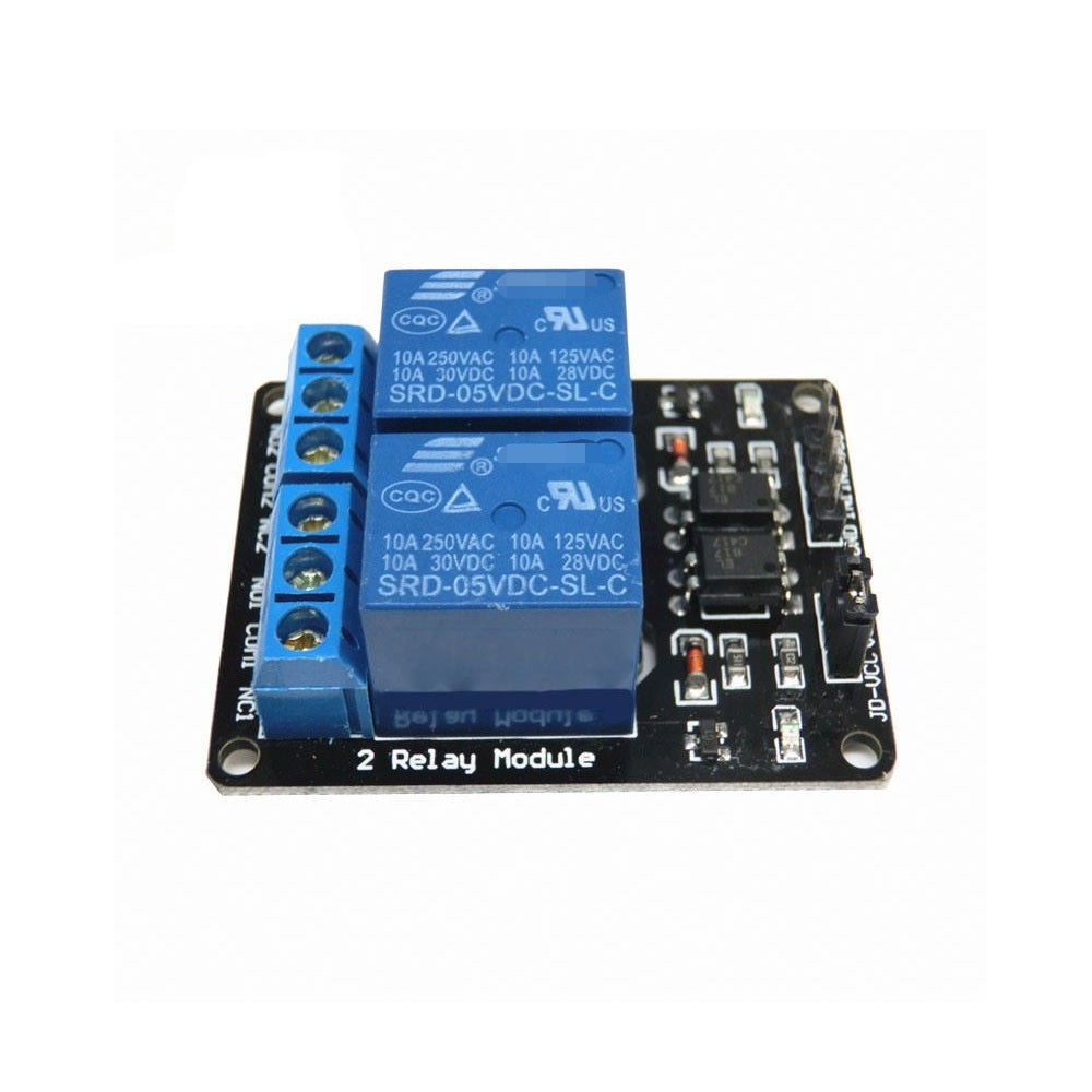 2 Channel 5V Relay Module with Optocoupler