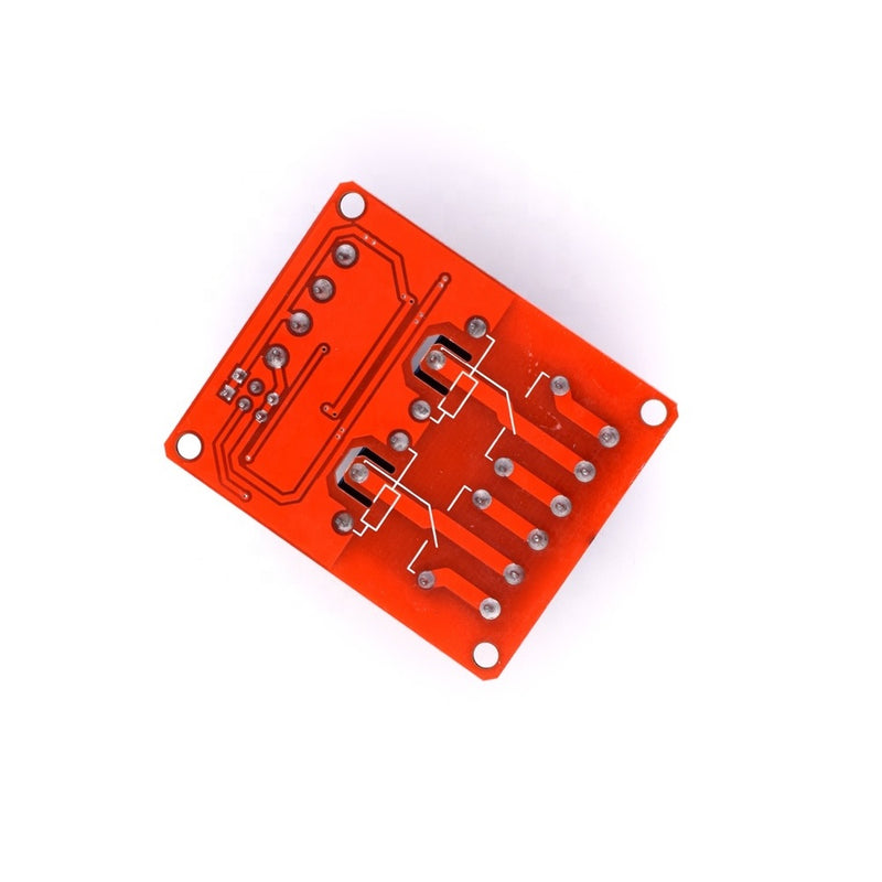 2 Channel 5V Relay Module with Optocoupler Support High and Low Trigger