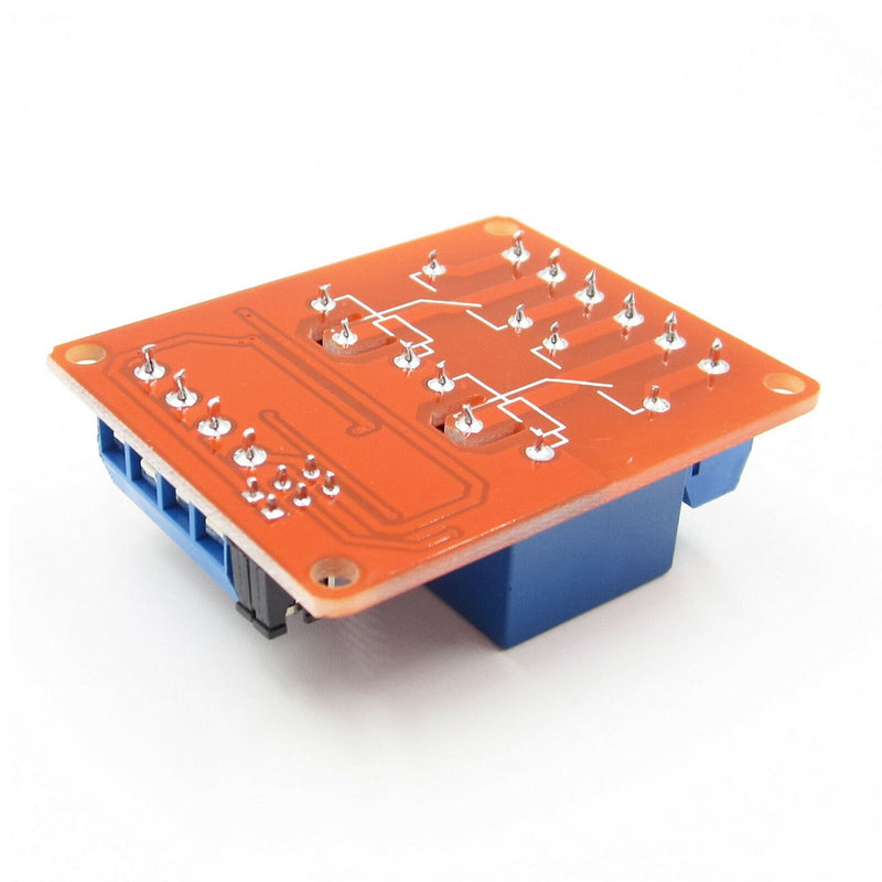 2 Channel 12V Relay Module with Optocoupler Support High and Low Trigger