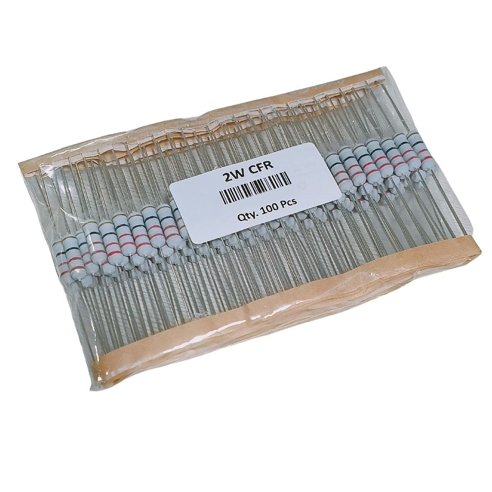 1K2 Ohm 2W Carbon Film Resistor 