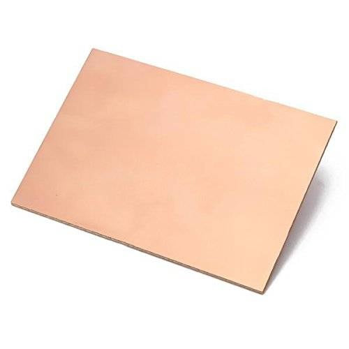 6x8 inches Phenolic Single Sided Plain Copper Clad Board (PCB)